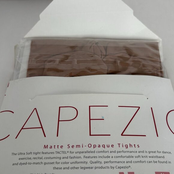 Capezio Transition Tights Ultra Soft Matte Semi-Opaque Girls 2-6 Dance 1816X - Picture 7 of 8